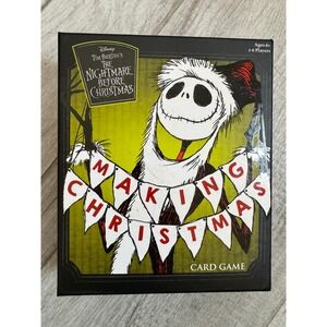 Disney Tim Burtons The Nightmare Before Christmas Card Game Ages 6+